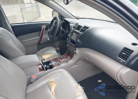 2013 Toyota Highlander Limited V6 from USA, damaged, VIN 5TDDK3EH5DS231877